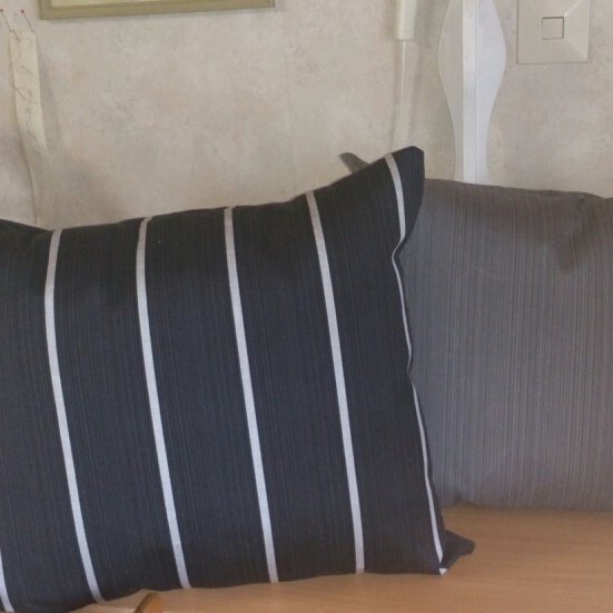 Image client Structure de toile de store - Gris clair - 132 cm