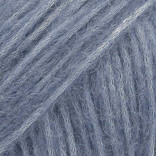 Fil DROPS Air Uni Color - 50g - Bleu jeans Fil DROPS Air Uni Color - 50g - Bleu jeans