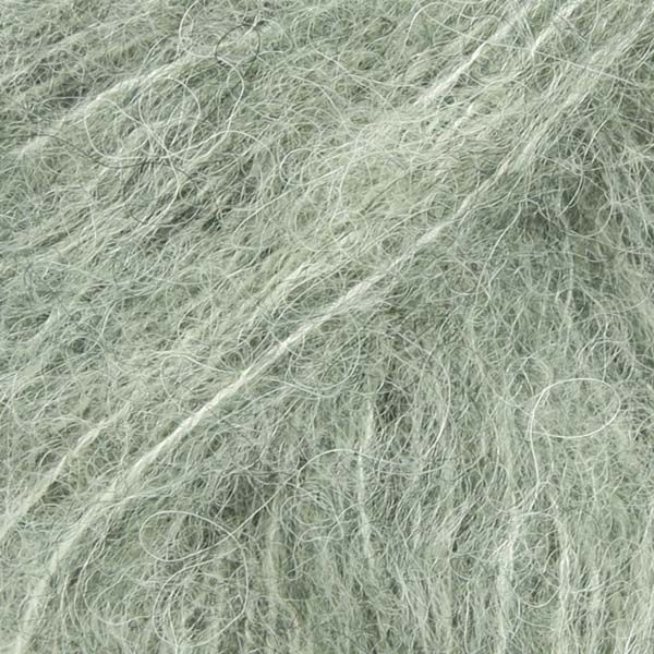 Fil DROPS Brushed Alpaca Silk - 25g - Vert sauge Fil DROPS Brushed Alpaca Silk - 25g - Vert sauge