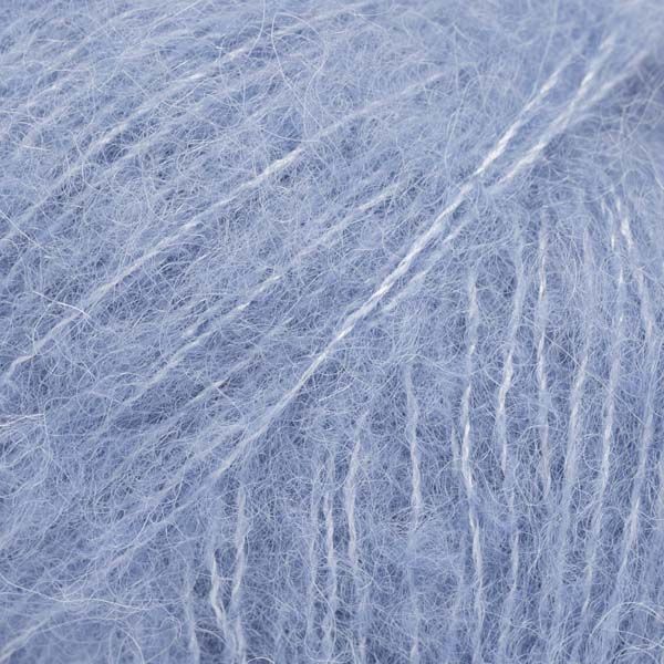 Fil DROPS Brushed Alpaca Silk - 25g - Bleu Pacifique Fil DROPS Brushed Alpaca Silk - 25g - Bleu Pacifique