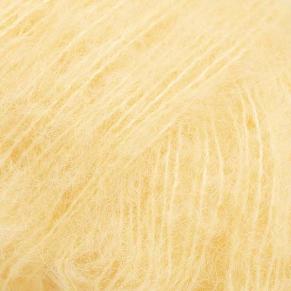 Fil DROPS Brushed Alpaca Silk - 25g - Jaune Fil DROPS Brushed Alpaca Silk - 25g - Jaune
