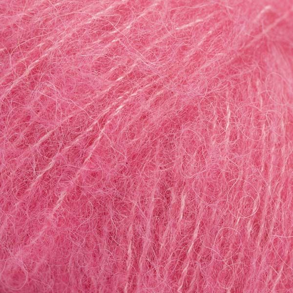 Fil DROPS Brushed Alpaca Silk - 25g - Rose Fort Fil DROPS Brushed Alpaca Silk - 25g - Rose Fort