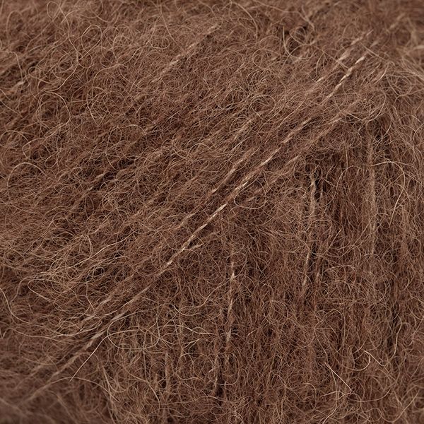 Fil DROPS Brushed Alpaca Silk - 25g - Chocolat Fil DROPS Brushed Alpaca Silk - 25g - Chocolat