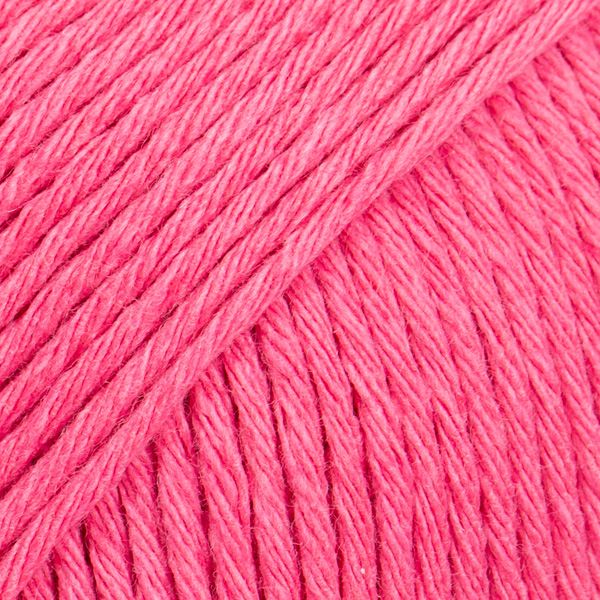 Fil DROPS Cotton Light Uni Color - 50g - Flamant Rose Fil DROPS Cotton Light Uni Color - 50g - Flamant Rose