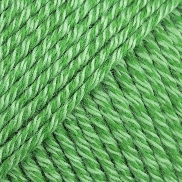 Fil DROPS Cotton Merino Uni Color - 50g - Vert perroquet Fil DROPS Cotton Merino Uni Color - 50g - Vert perroquet