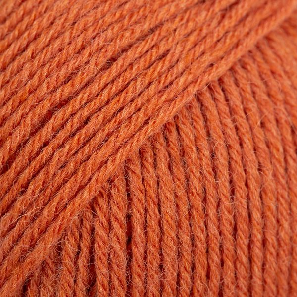 Fil DROPS Fabel Uni Color - 50g - Rouille Fil DROPS Fabel Uni Color - 50g - Rouille