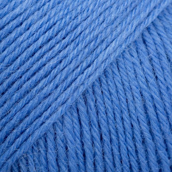 Fil DROPS Fabel Uni Color - 50g - Bleu Blåklint Fil DROPS Fabel Uni Color - 50g - Bleu Blåklint