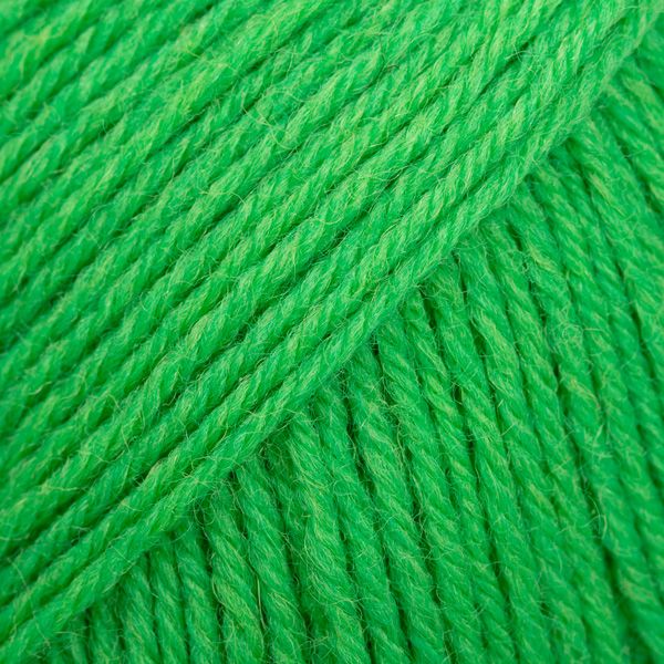 Fil DROPS Fabel Uni Color - 50g - Vert perroquet Fil DROPS Fabel Uni Color - 50g - Vert perroquet