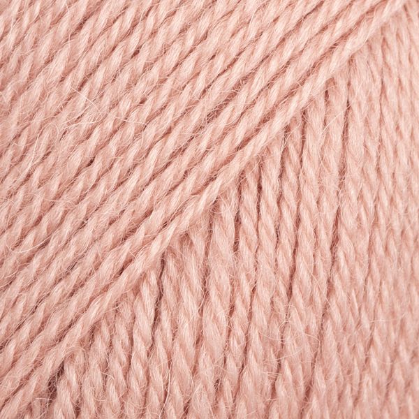 Fil DROPS Flora Uni Color - 50g - Rose du désert Fil DROPS Flora Uni Color - 50g - Rose du désert
