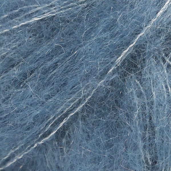 Fil DROPS Kid-Silk Uni Color - 25g - Bleu jeans Fil DROPS Kid-Silk Uni Color - 25g - Bleu jeans