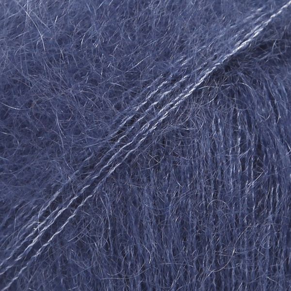 Fil DROPS Kid-Silk Uni Color - 25g - Bleu marine Fil DROPS Kid-Silk Uni Color - 25g - Bleu marine