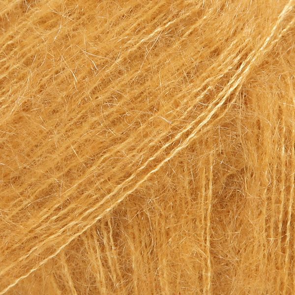 Fil DROPS Kid-Silk Uni Color - 25g - Curry Fil DROPS Kid-Silk Uni Color - 25g - Curry