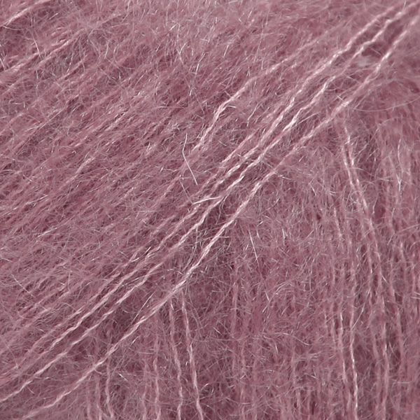 Fil DROPS Kid-Silk Uni Color - 25g - Mauve Fil DROPS Kid-Silk Uni Color - 25g - Mauve