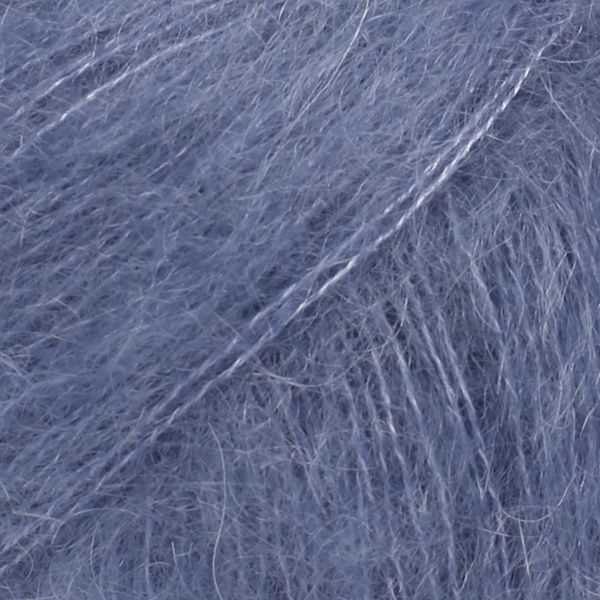 Fil DROPS Kid-Silk Uni Color - 25g - Bleu orage Fil DROPS Kid-Silk Uni Color - 25g - Bleu orage