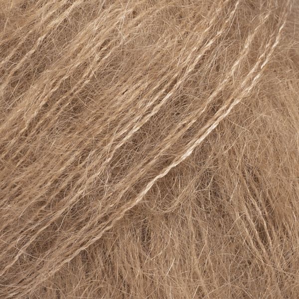 Fil DROPS Kid-Silk Uni Color - 25g - Amande Fil DROPS Kid-Silk Uni Color - 25g - Amande
