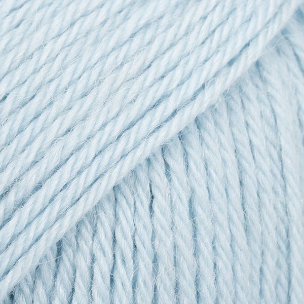 Fil DROPS Nord Uni Color - 50g - Bleu glacier Fil DROPS Nord Uni Color - 50g - Bleu glacier