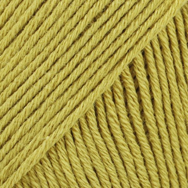 Fil DROPS Safran Uni Color - 50g - Thé Vert Fil DROPS Safran Uni Color - 50g - Thé Vert