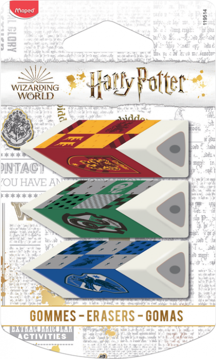 Gomme - Pyramides Harry Potter Gomme - Pyramides Harry Potter