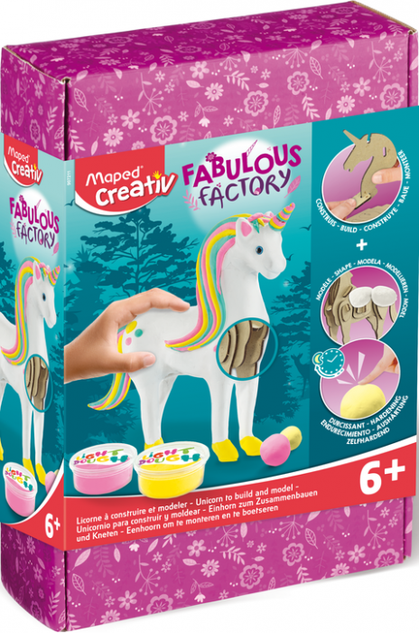 Coffret Argile - Maped - Unicorn Factory (6+ ans) Coffret Argile - Maped - Unicorn Factory (6+ ans)