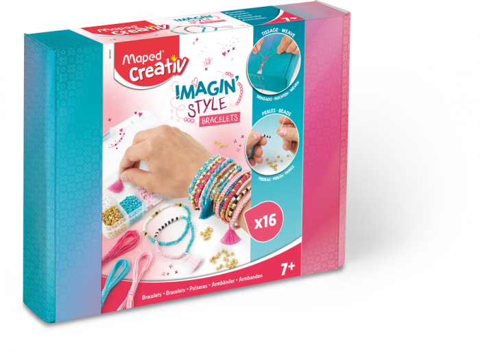 Parure de perles - Maped - Bracelet Imagin Style (7+ ans) Parure de perles - Maped - Bracelet Imagin Style (7+ ans)