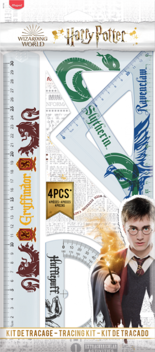 Harry Potter - Jeu de règles 4 parties 30 cm Harry Potter - Jeu de règles 4 parties 30 cm