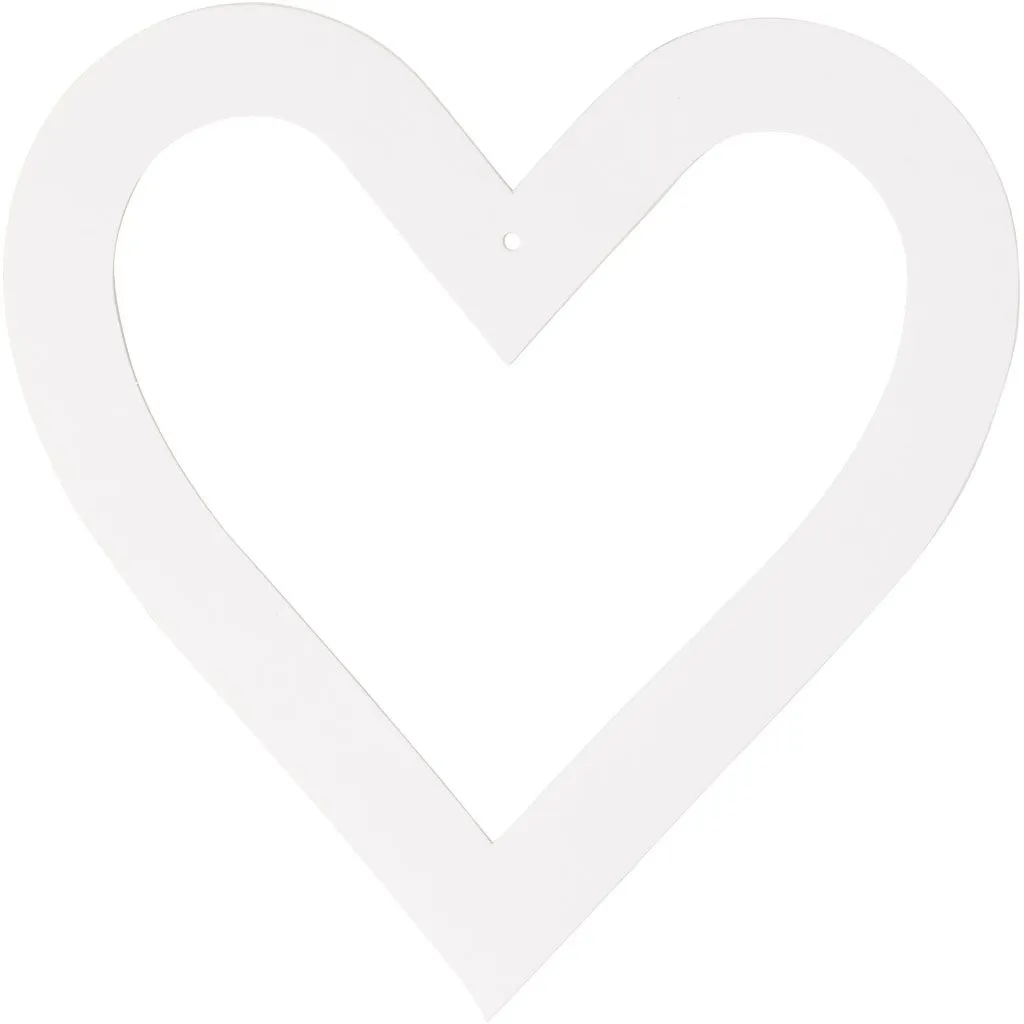 Cadres TeaCH Me Heart - blanc - 16 pcs Cadres TeaCH Me Heart - blanc - 16 pcs