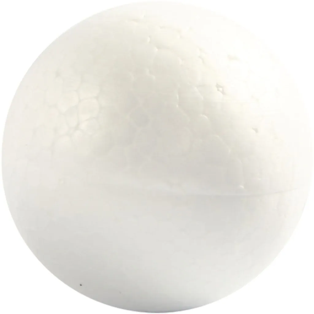 Boules en polystyrène - blanc - Ø5 cm - 5 pcs Boules en polystyrène - blanc - Ø5 cm - 5 pcs