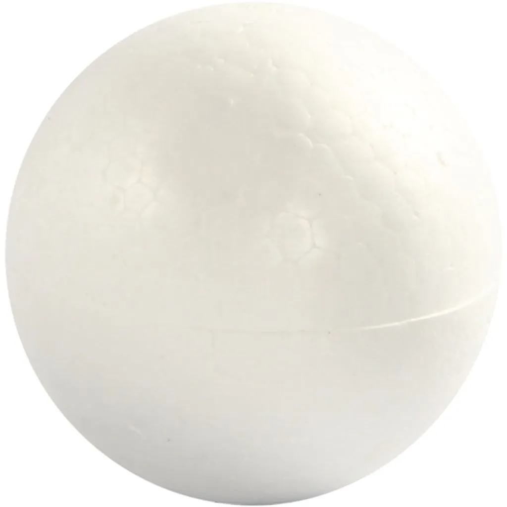 Boules en polystyrène - blanc - Ø7 cm - 5 pcs Boules en polystyrène - blanc - Ø7 cm - 5 pcs
