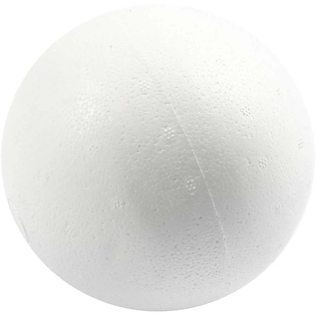 Boules en polystyrène - blanc - Ø12 cm - 25 pcs Boules en polystyrène - blanc - Ø12 cm - 25 pcs
