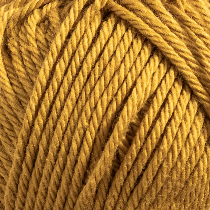 Fil Black Sheep Tilda Cotton Eco 25g - Jaune miel (231) Fil Black Sheep Tilda Cotton Eco 25g - Jaune miel (231)