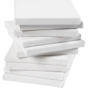 Toile - blanc - 20 x 20 cm - 80 pcs Toile - blanc - 20 x 20 cm - 80 pcs