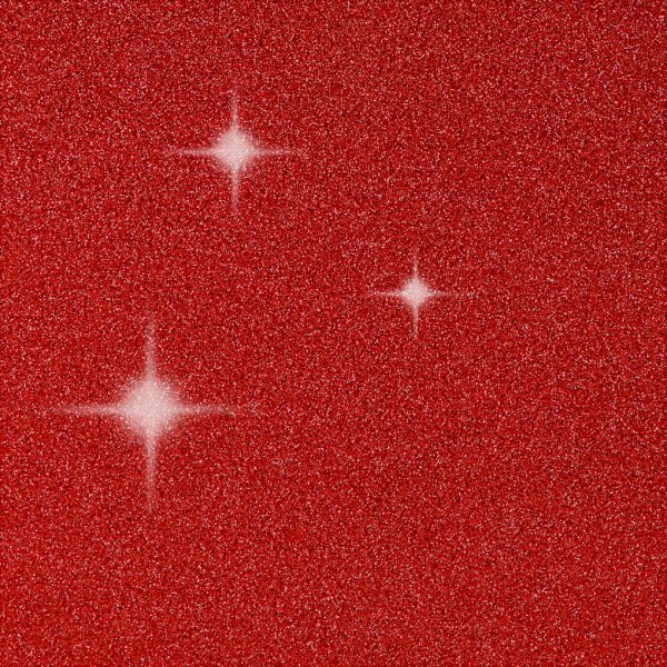 Cartes et enveloppes - rouge - paillettes - 11,5 x 16,5 cm - 4 sets