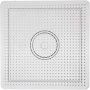 Carreaux nacrs - Transparent - Carr - 14,5x14,5 cm - 10 pcs