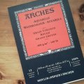 Image client Bloc Aquarelle Coll� Rough Grove Arches 300g - A5