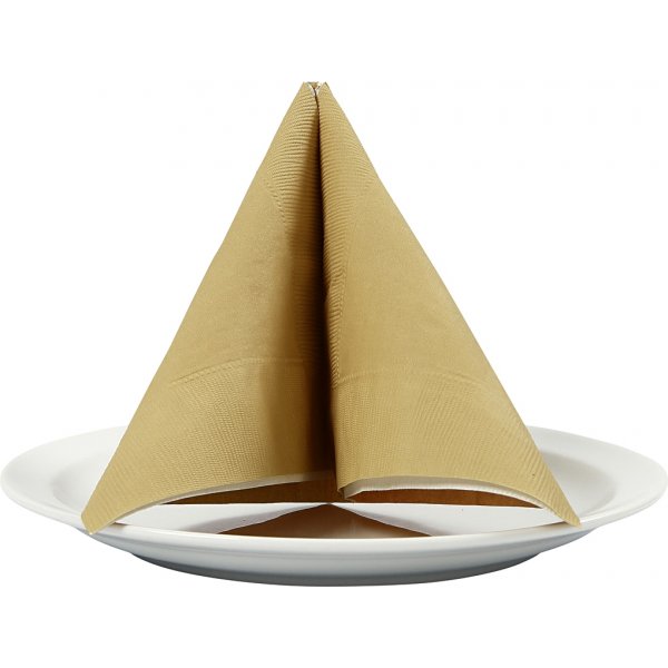 Serviettes - or - 20 pcs