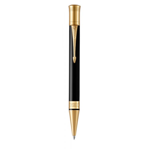 Stylo bille Parker - Duofold Classic Noir - GT Stylo  bille Moyen noir