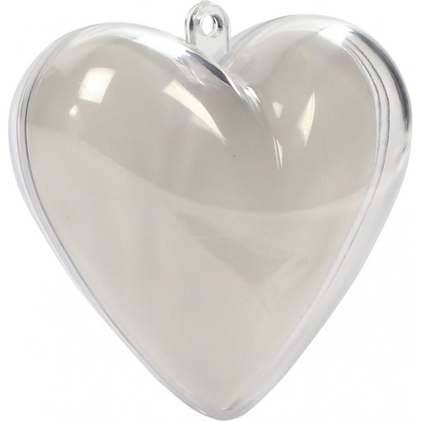 Coeur déco - transparent - 10 pcs Coeur déco - transparent - 10 pcs