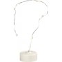 Guirlande lumineuse LED - argent - 27 cm