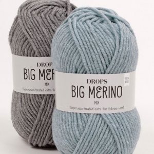 Drops Big Merino fil - 50g (environ 20 choix de couleurs différents) Drops Big Merino fil - 50g (environ 20 choix de couleurs différents)