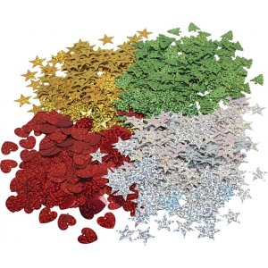 Paillettes de Noël - 4 x 20 g Paillettes de Noël - 4 x 20 g