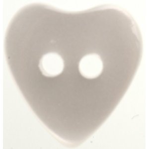 Bouton Coeur 2 trous 10 mm 10pcs - Nacre Bouton Coeur 2 trous 10 mm 10pcs - Nacre