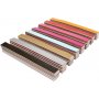 Bandes de guirlande - couleurs mlanges - 400 pcs