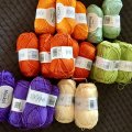 Image client Fil DROPS Muskat Uni Color - 50g - Orange fonc� (49)
