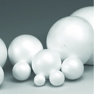 Boule en polystyrène - divisible Boule en polystyrène - divisible