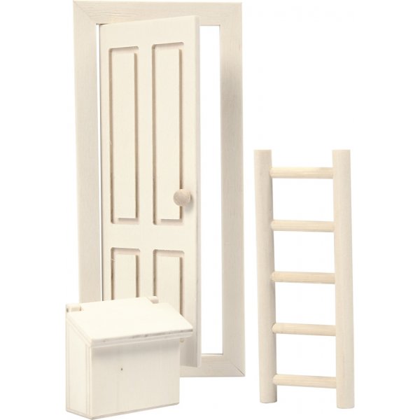 Porte - bote aux lettres et chelle