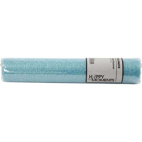 Chemin de table - turquoise - 10 m Chemin de table - turquoise - 10 m