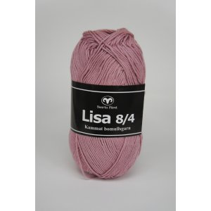 Fil Black Sheep Lisa 8/4 50g - Rose poudré foncé (450) Fil Black Sheep Lisa 8/4 50g - Rose poudré foncé (450)