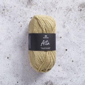 Asta de mouton noir 50g - Olive clair Asta de mouton noir 50g - Olive clair