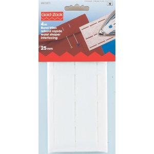 Entretoise de ceinture (Prof. spacer) 25 mm blanc 4 m Entretoise de ceinture (Prof. spacer) 25 mm blanc 4 m