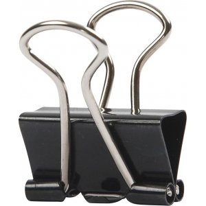 Clips - noirs - 19 mm - 40 pcs Clips - noirs - 19 mm - 40 pcs